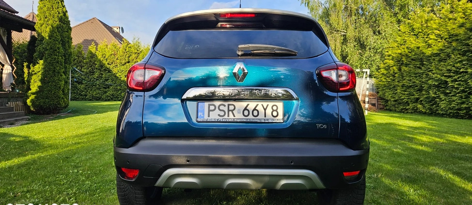 Renault Captur cena 58900 przebieg: 105500, rok produkcji 2017 z Biała Piska małe 277